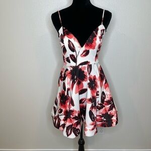 Trac Floral Summer Swing Dress size Small